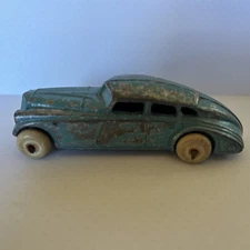 Vintage Lincoln White Metal Works Pierce-Arrow Slush Metal Car Kansas Barclay 