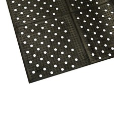 Notrax T23S0034BL Multi Mat®II Safety Floor Mat 3' x 4' x 3/8" thick