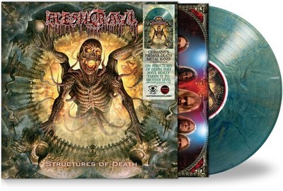 Fleshcrawl - Structures of Death [New Vinyl LP] Colored Vinyl, Ltd Ed