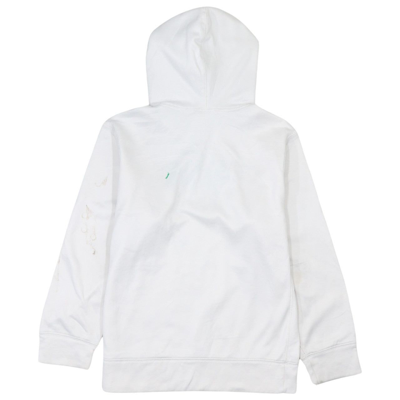 Nike White Hoodie Mens L image 2