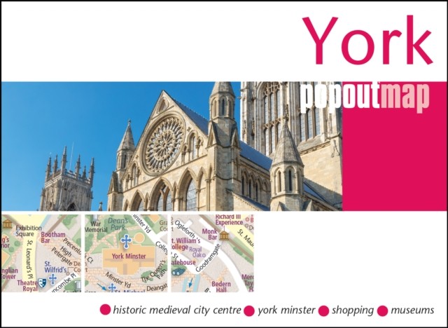 York PopOut Map Pocket size, pop up city map of York (Sheet map, folded)