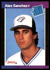 Alex Sanchez 1989 Donruss #47 Blue Jays MLB READ FREE SHIPPING AutographDen