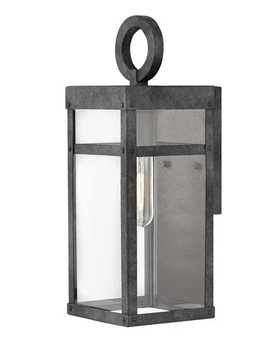 Hinkley Lighting 2806 Porter 1 Light 13" Tall Lisa McDennon Open - Aged Zinc - Picture 1 of 12