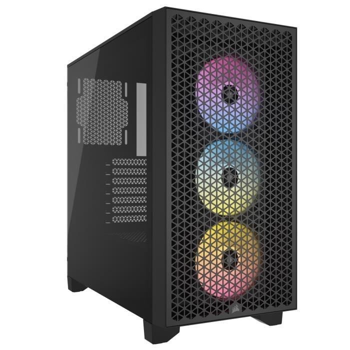 Boitier Corsair 3000D RGB Airflow pour transformer votre bureau en studio gaming