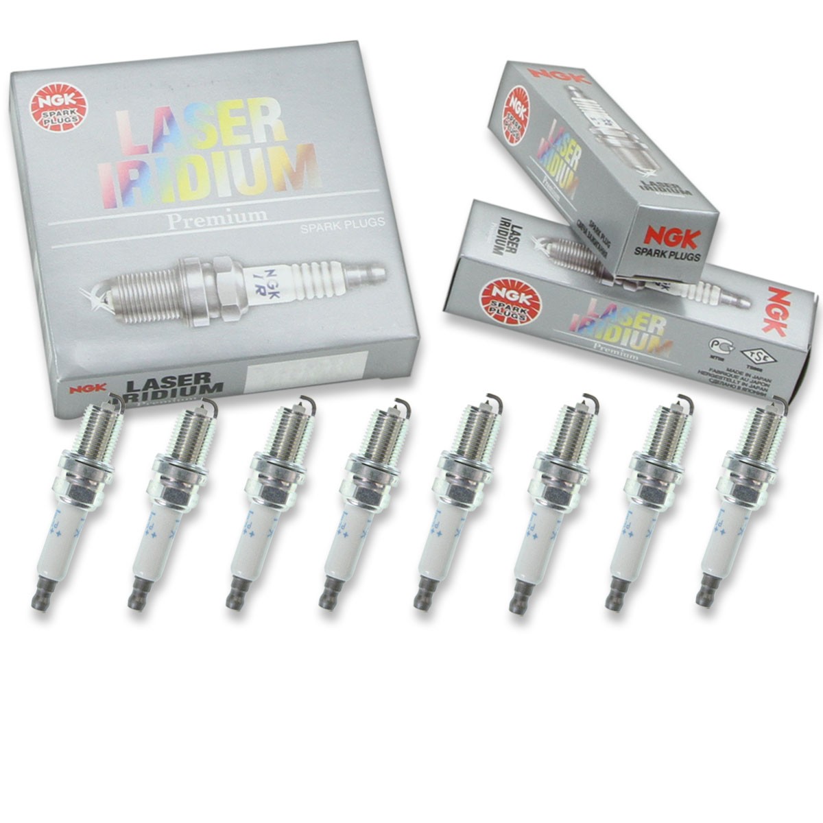 8 pc NGK 93759 DILFR5A11 Laser Iridium Spark Plugs for PKH16TT IKH16TT ev