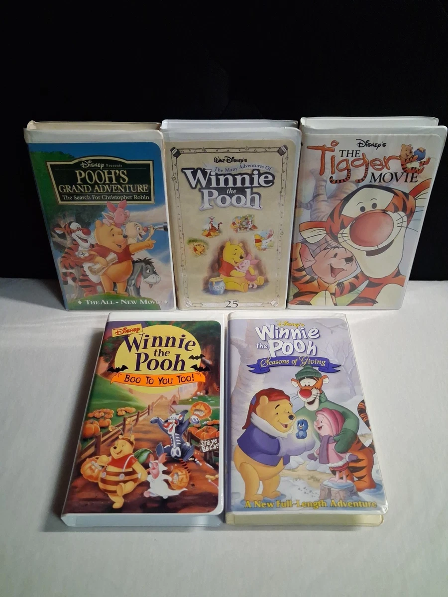 Winnie the Pooh Animation & Anime VHS Tapes for sale | eBay