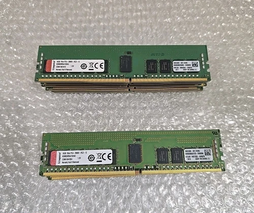 (17) Kingston KSM26RS4/16HAI 16GB PC4-2666V-RC2-12 Server Memory Module ECC Reg