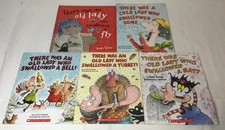 Lot of 5 There Was An Old Lady Who Swallowed... Picture Books Lucille Colandro