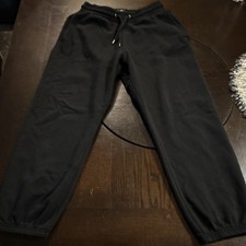 H&M Men s Black loose sweat pants
