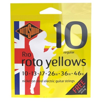 Rotosound Roto Yellows R10 E-Gitarre-Saitensatz