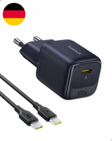 Baseus Enerfill 100W USB C LadegeräT, Kompaktes PD SchnellladegeräT, Gan Netztei