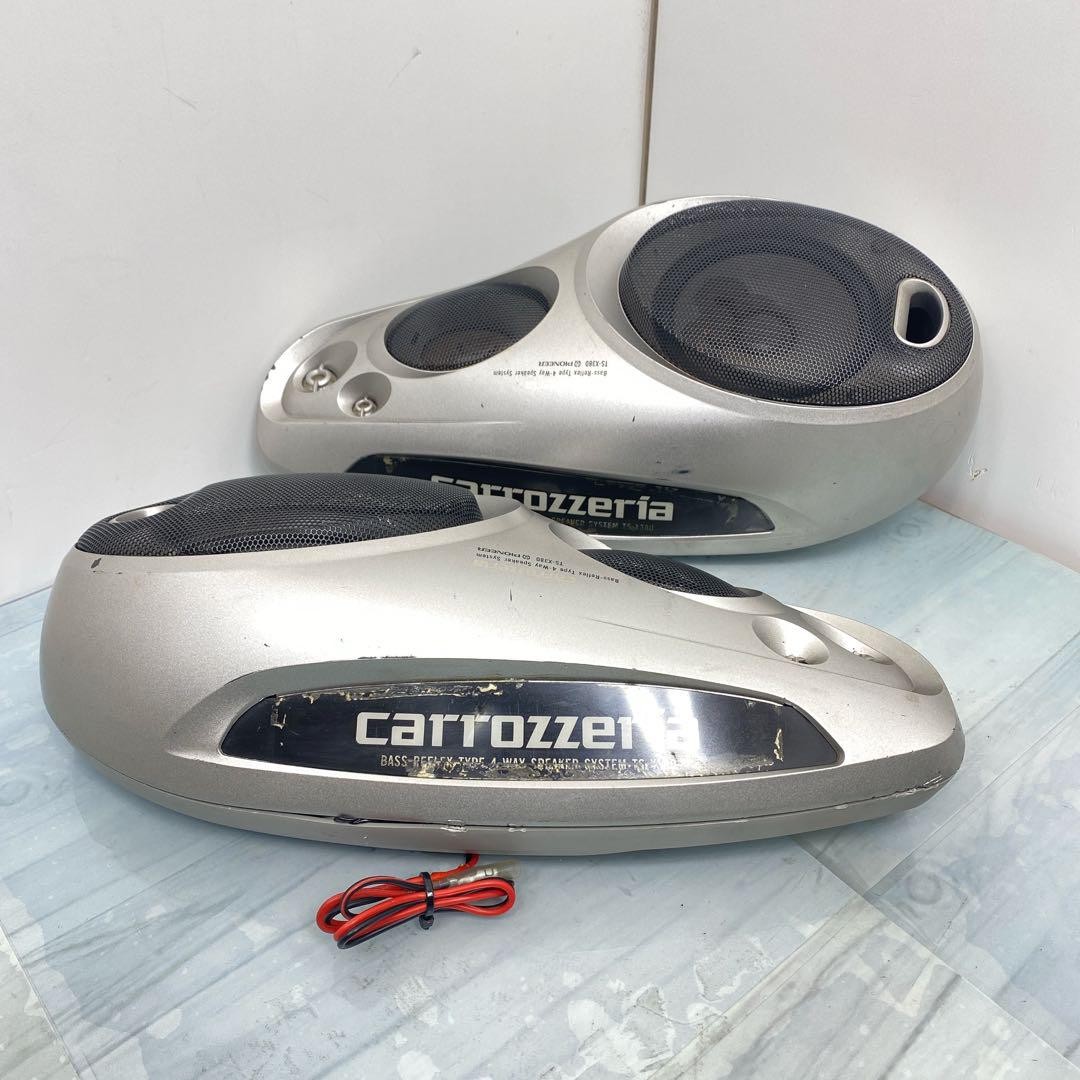 PIONEER carrozzeria TS-X380 4ウェイスピーカー 90 Japanese-Made Pioneer Carrozzeria Ts-X380 Speaker Sound