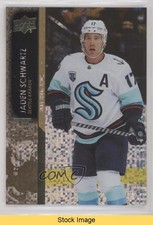 2021-22 Upper Deck Extended Series Speckled Rainbow Foil Jaden Schwartz READ gy2