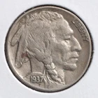1937-D  5C Buffalo Nickel -  VF -  (actual coin pictured)