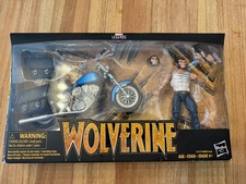 Hasbro Marvel Legends  Wolverine with Motorcycle Marvel Legends New Sealed Bike
