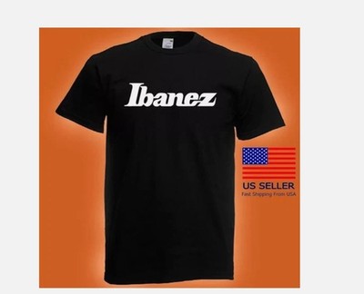 Ibanez Guitars Men'S Black Retro Vintage Unisex T-shirt S-5XL