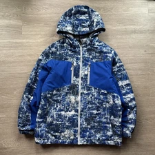 Youth SWISS TECH JACKET Blue Sherpa Lined SIZE XXL Hooded Winter Coat