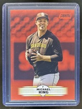 2025 Topps Stadium Club Michael King Bronze Foil #128 Padres