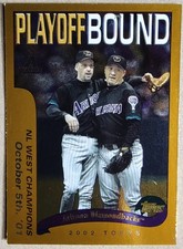 Arizona Diamondbacks - Playoff Bound - 2002 Topps- #353 - Baseball - NM