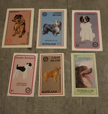 SCOTLAND-HUSKIE-DOGS 6 MINI BLOCKS -IMPERF MNH