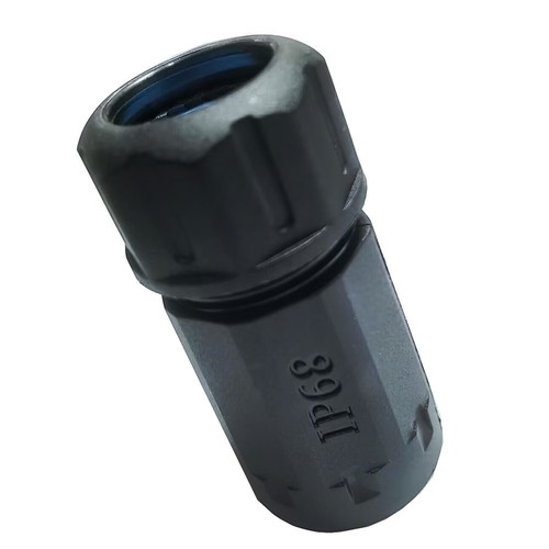 IP68 Wodoodporne RJ45 Cat6 Gigabit Ekranowane złącze LAN żeńskie na żeńskie Czarne - Zdjęcie 2 z 10