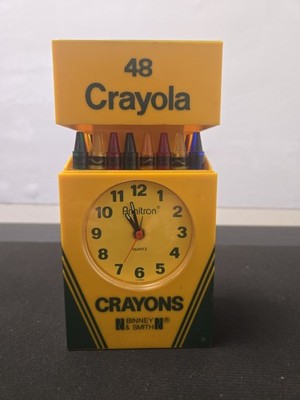 Crayola Clock Binney And Smith. Parts Only