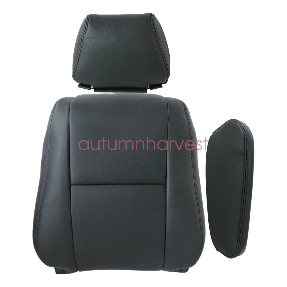 Cubierta de asiento de cuero negra para Mercedes-Benz Sprinter 3500 2007-2019 Foto 2 de 4