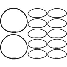 12x Microphone Shock Mount Rubber Ring Shocking Rubber Microphone Bands