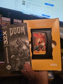 🎮 SEGA 32X Lot &ndash; DOOM CIB Complete + Space Harrier SEALED &ndash; Genesis 32X Bundle
