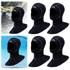 Neoprene Scuba Diving Hood with Shoulder Snorkeling Surfing Hat for Men Women fo