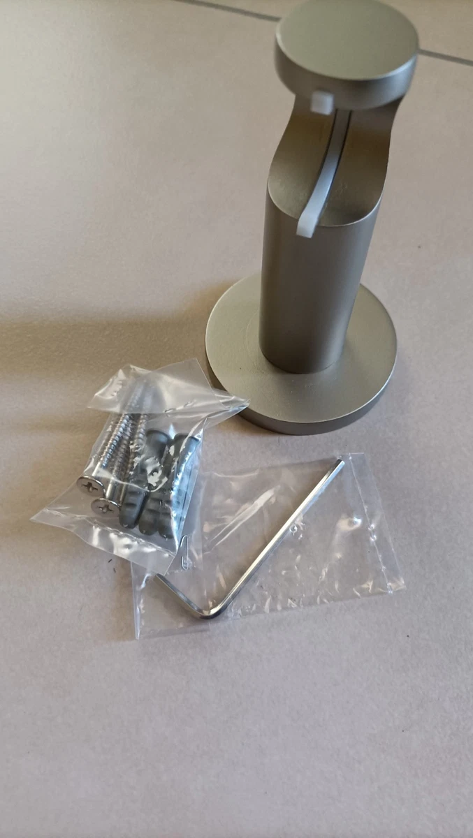 Set di 3 staffe per aste per tende da 1 o 1 1/8 pollici, regolabili