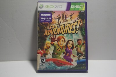 Kinect Adventures Xbox360 2010 Motion Game Using Camera for Action fun to Play
