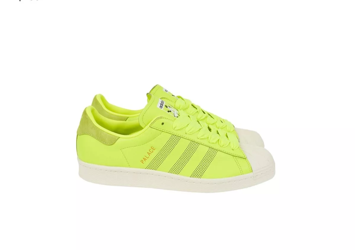 equilibrar Adivinar Th Adidas x Palace Superstar Fluro (US Size 7) | eBay