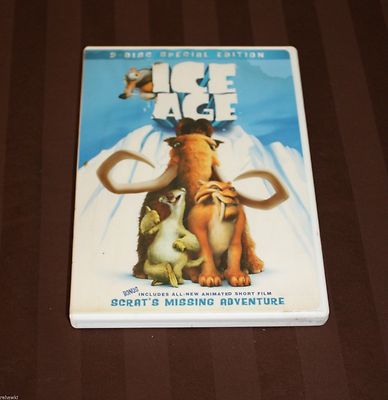 Ice Age (DVD, 2002, 2-Disc Set, Special Edition) Scrat's Missing Adventure