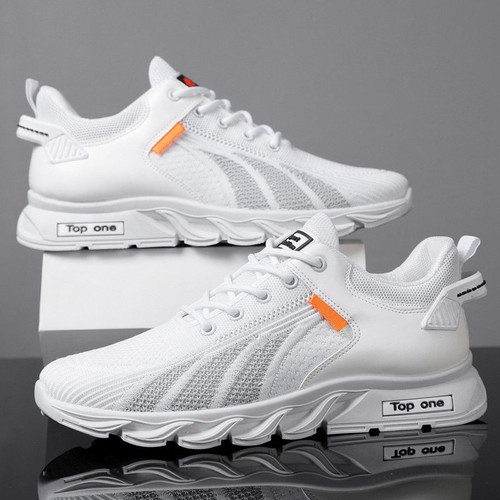 Para hombres Entrenadores Caminar al aire libre Zapatos informales Deportes Gimnasio Fitness Correr Tenis - Imagen 10 de 11