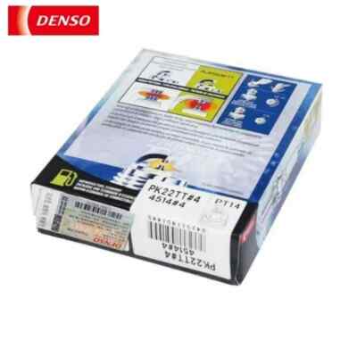 4PCS DENSO PK22TT 4514 Spark Plug For Audi A4 Porsche Cayenne Great Wall Haval 