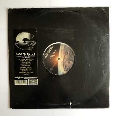 未開封 新品 シールド GENIUS GZA WU-TANG CLAN GZA / GENIUS - LABELS (12