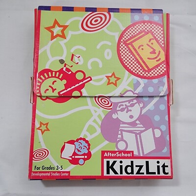 After-school KidzLit Homeschool Grades 3-5 Set 2 With Instructors Guide 