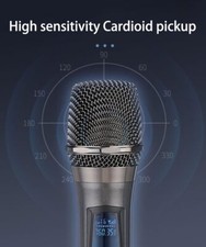 2x Microfonos Inalambricos Profesionales Profesionales Recargables Presentadores