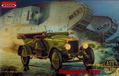 Roden 735 - - Vauxhall D Type - - 1:72