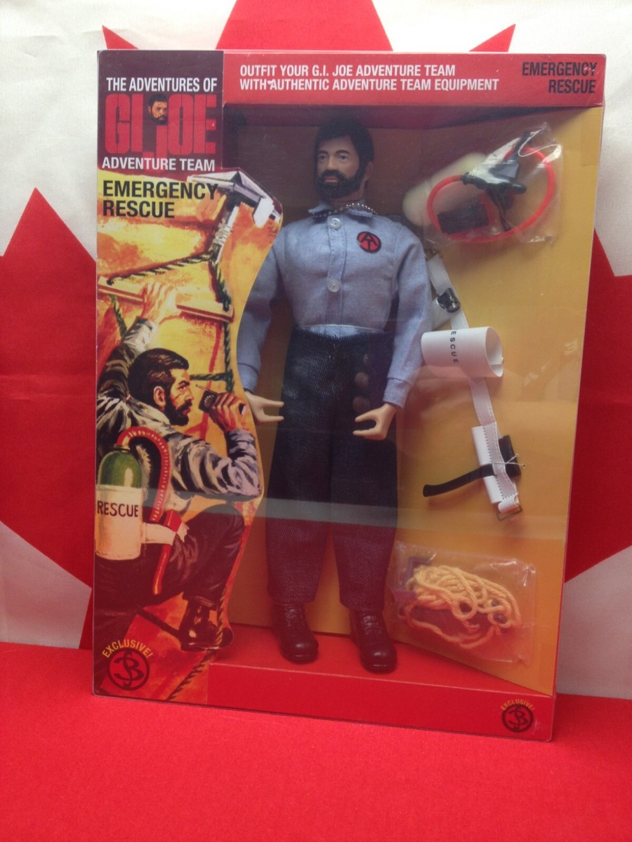 1964 GI JOE - Custom Emergency Rescue Window Box Figure Adventure