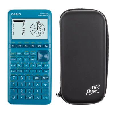 Casio FX-7400 G III und CalcCase L Schutztasche im Aktions-Bundle