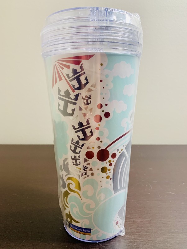 Royal Caribbean International Coca-Cola Tumbler New Sealed Whirley Cup 2015