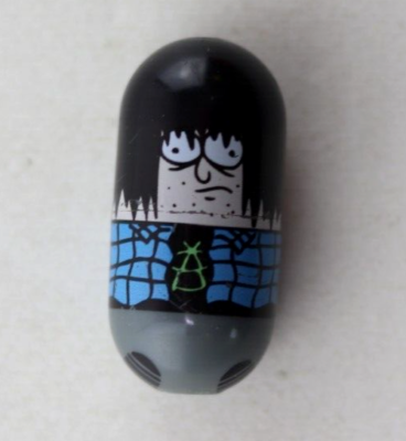 Mighty Beanz #2 HEAVY METAL Bean 2003 Series 1 Moose Collectible