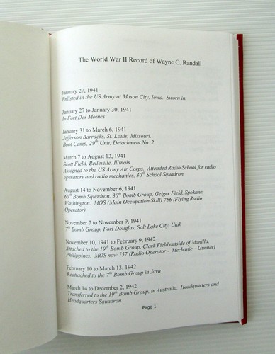 Warrior: A Soldier's Memoirs Book - Wayne C. Randall WW II - Picture 3 of 3