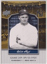 2008 Upper Deck Yankee Stadium Legacy Collection #219 Waite Hoyt