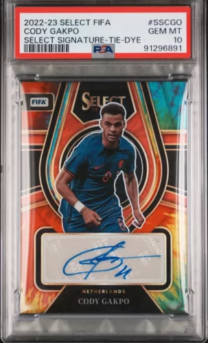 2022-23 Select FIFA CODY GAKPO Select Signatures Auto Tie-Dye 15/15
