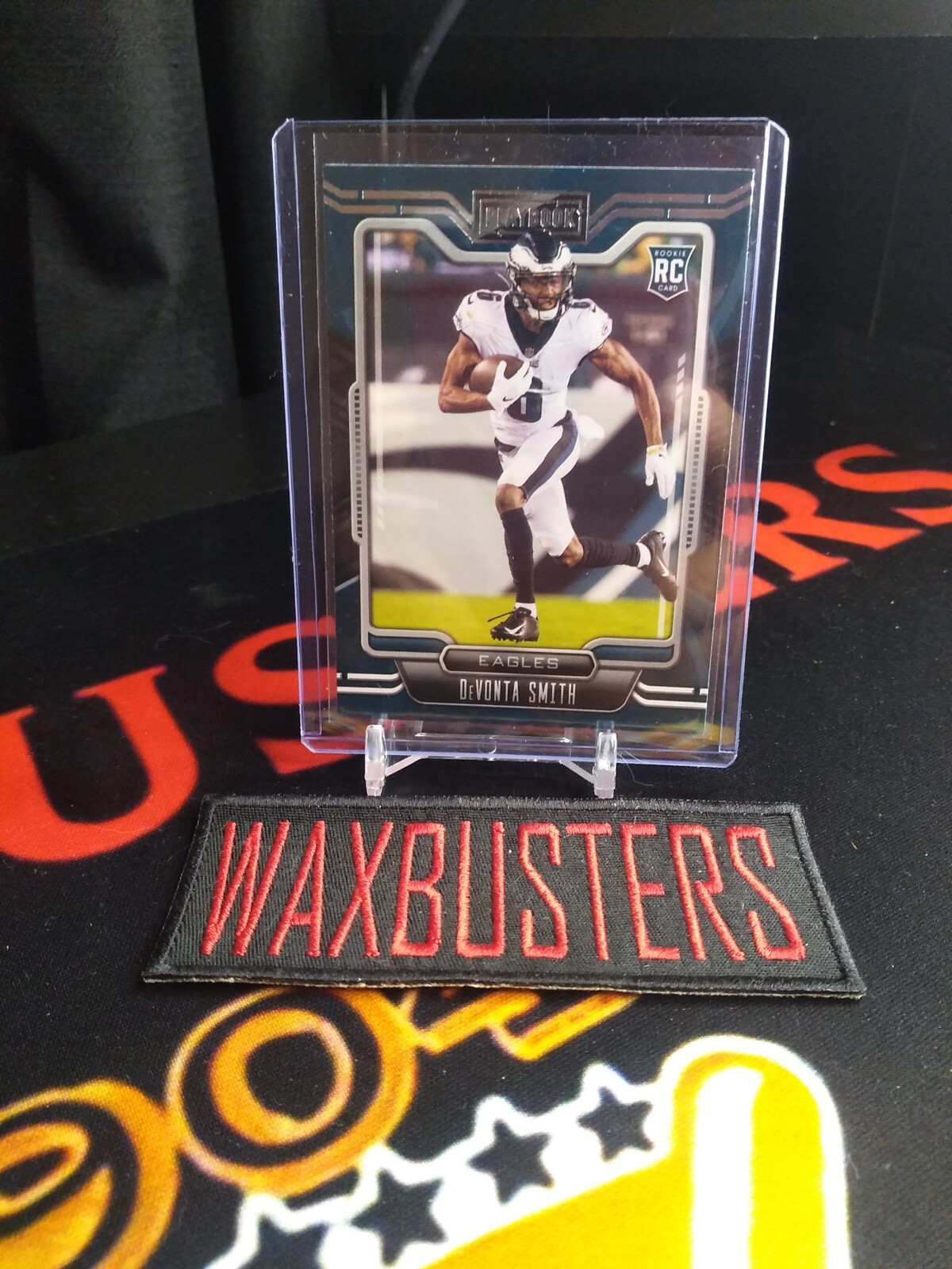 DEVONTA SMITH RC 2021 PANINI PLAYBOOK  #107 EAGLES ROOKIE