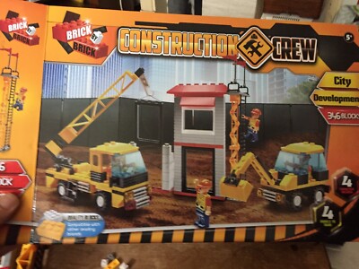 BIN BLOCK TECH SITE CREW 346 PC STADTENTWICKLUNG KOMPLETT