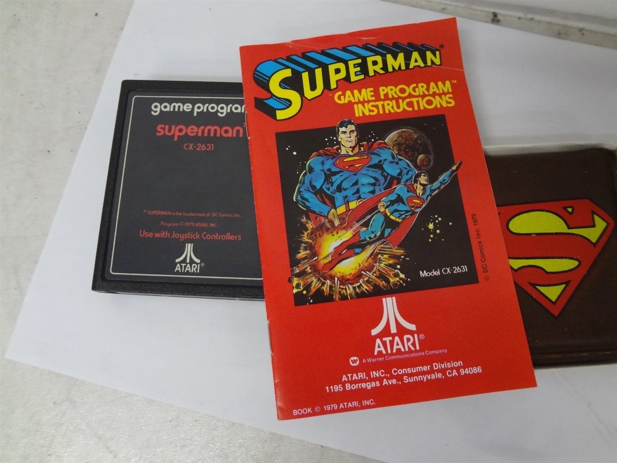 家庭用ゲームソフト SUPERMAN [ATARI2600] Superman - Atari 2600 | eBay